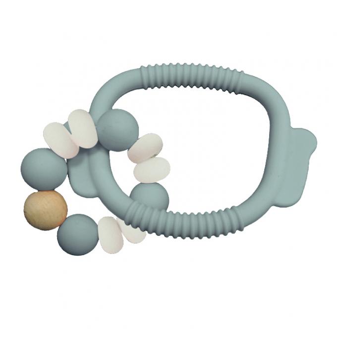 Оптовые новые игрушки Teether прорезывания зубов младенца силикона качества еды BPA свободные органические мягкие изготовленные на заказ