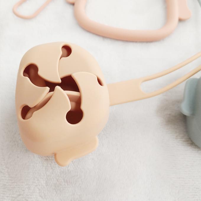Новый продукт 2021 легкий для того чтобы очистить держатель Pacifier хранения перемещения силикона для teether младенца