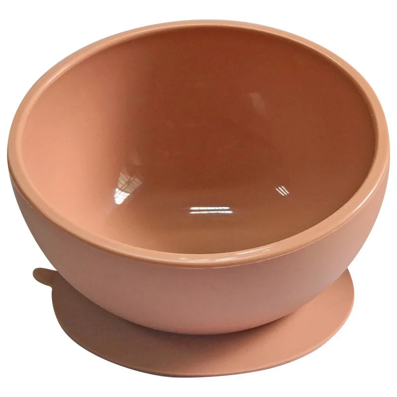 Шар 100% младенца Tableware силикона качества еды питаясь с всасыванием