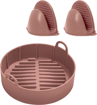 Durable Widely Used Air Fryer Silicone Pan Safe In Dishwasher