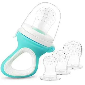 Bonus 3pcs Silicone Sacs Fresh Fruit Feeder For Baby Feeding