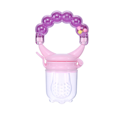 Nitrosamine Free PP Silicone Pacifier Holder resh Baby Fruit Food Feeder