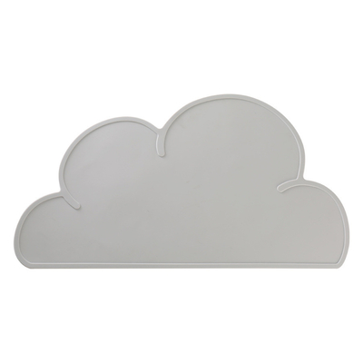 Toddler Cloud Shaped Silicone High Chair Placemat Waterproof